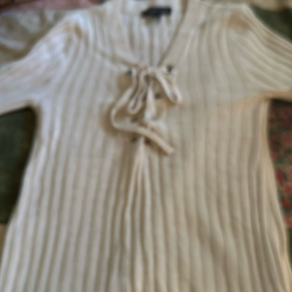 Women’s cream sweater